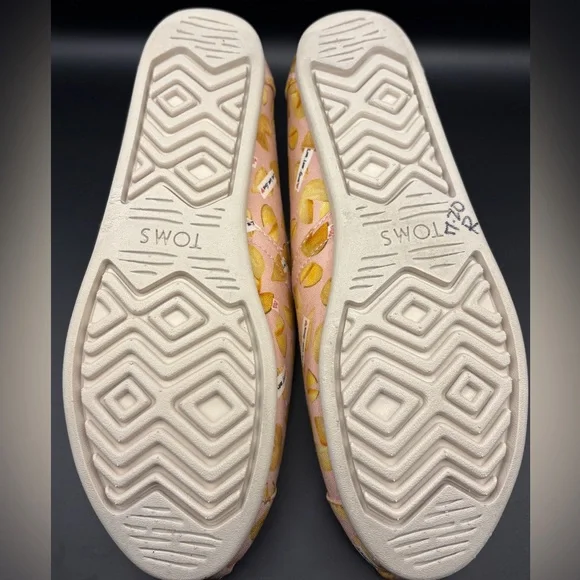 TOMS Women's Pink Fortune Cookie Loafers - Picture 5 of 5